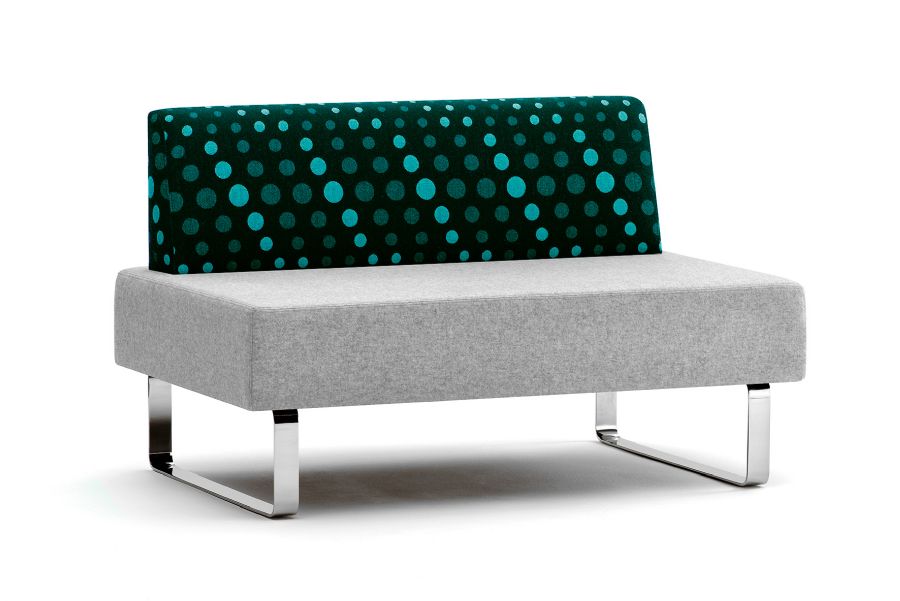 RINTO SINGLE UPHOLSTERED SMALL BENCH WIT...